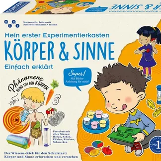 Kosmos Mein erster Experimentierkasten – Körper&Sinne Kosmos Mein erster Experimentierkasten – Körper&Sinne