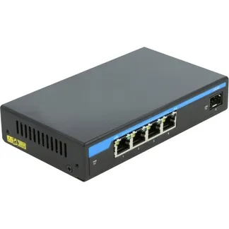 DeLOCK Giga Ethernet Switch 4P PoE+1SFP DeLOCK Giga Ethernet Switch 4P PoE+1SFP
