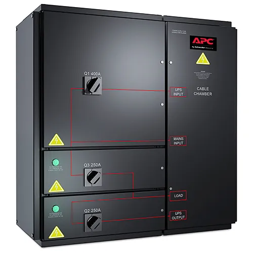 APC SYMMETRA PX 96/160 kW WANDMONTIERBARE SCHALTTAFEL MIT WARTUNGS-BYPASS, 400 V – Bild 4