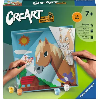 CreArt Do it together – Pferde, Malen CreArt Do it together – Pferde, Malen