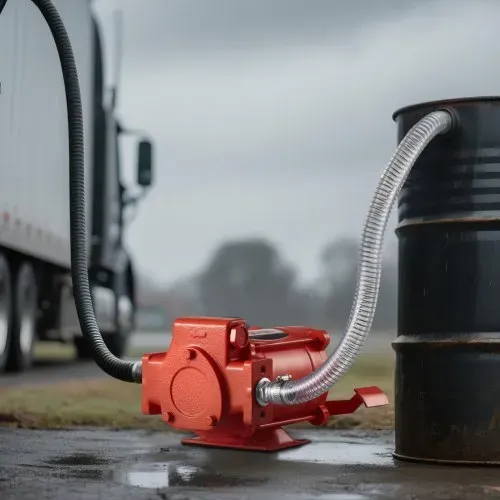 VEVOR Kraftstofftransferpumpe, 230V AC, elektrische Diesel-Transferpumpe, 76l/min, mit automatischer Abschaltung der Kraftstoffdüse, Förderschlauch, für Benzin, Kerosin, Biodiesel, Ethanol-Gemisch – Bild 7