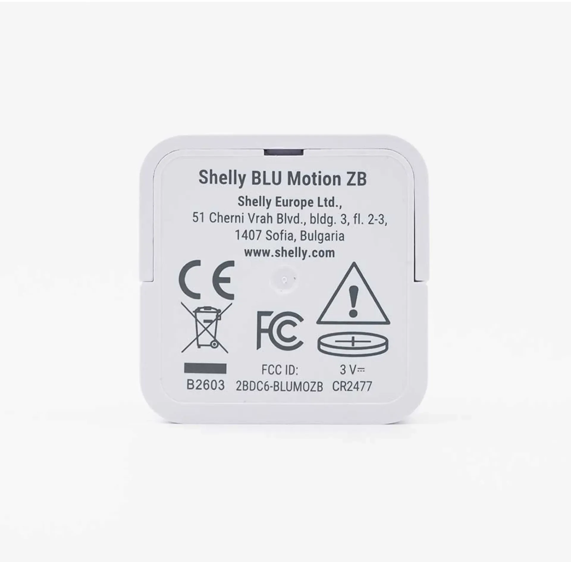 Shelly · Plug & Play · "Blu Motion ZB" · Bewegungssensor · Bluetooth · Batterie – Bild 8