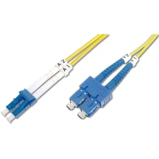 LWL Patchkabel, Duplex, LC > SC Stecker, Singlemode OS2 LWL Patchkabel, Duplex, LC > SC Stecker, Singlemode OS2