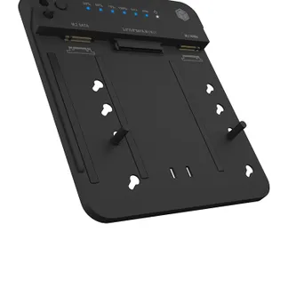 ICY BOX IB-2915MSCL-C31, Docking & CloneStation für M.2 NVMe & M.2 SATA SSD & 2.5”/3.5” SATA SSD/HDD, Zweiwege klonen, USB 3.2 Gen 2 Type-C®/Type-A, schwarz ICY BOX IB-2915MSCL-C31, Docking & CloneStation für M.2 NVMe & M.2 SATA SSD & 2.5”/3.5” SATA SSD/HDD, Zweiwege klonen, USB 3.2 Gen 2 Type-C®/Type-A, schwarz