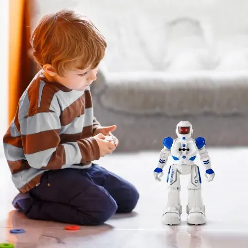VEVOR RC-Roboterspielzeug für Kinder, programmierbarer, ferngesteuerter Smart-Roboter mit Gestenerkennung, interaktiver laufender, singender und tanzender Roboter für Jungen und Mädchen im Alter von 3, 4, 5, 6, 7, 8, 10 und 12 Jahren, Geburtstagsgeschenk – Bild 7
