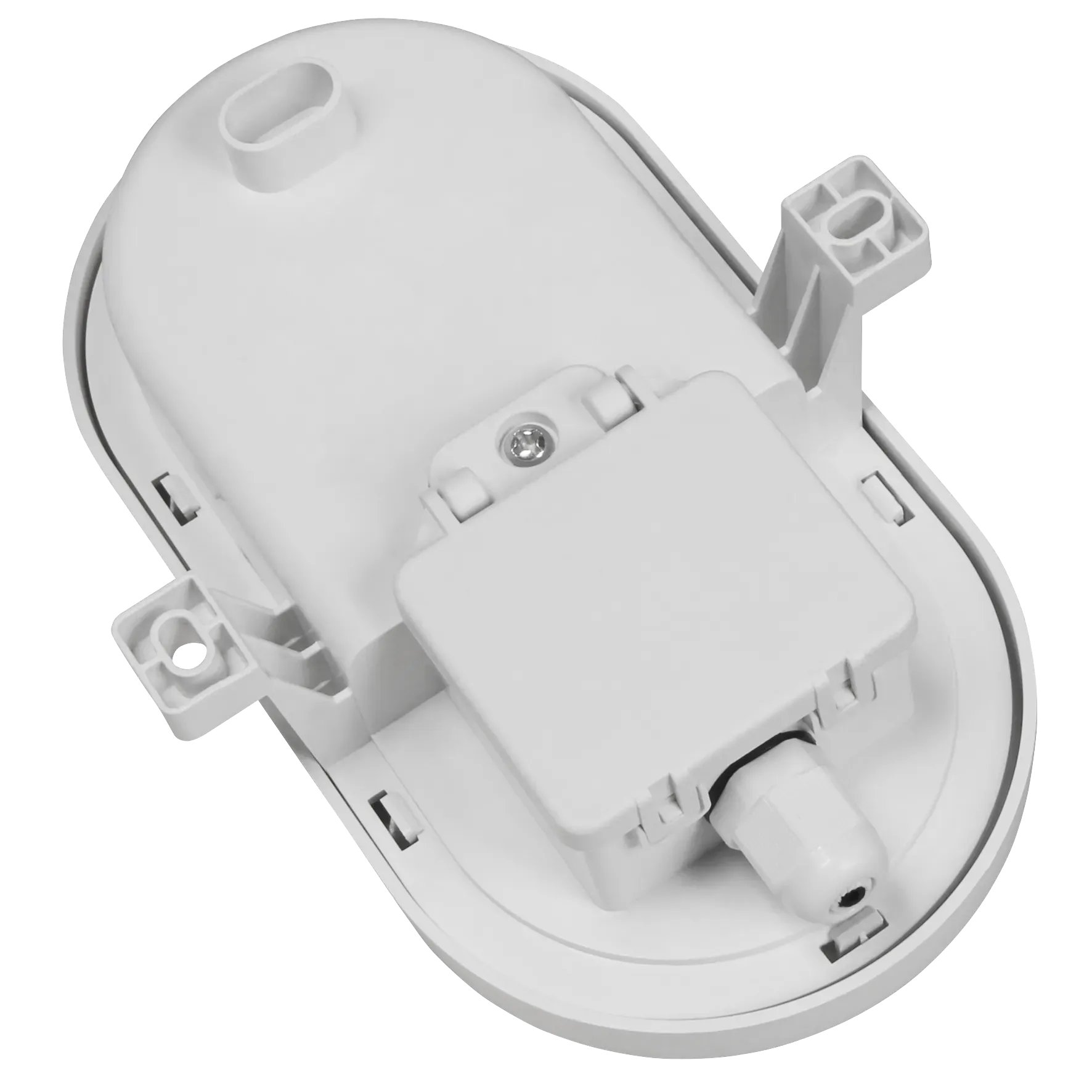 LED Feuchtraumleuchte McShine 450lm, 3000K, 6W, warmweiß, IP65, 170x92x70mm – Bild 2
