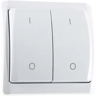 Funk-Wandsender Duo für „Pilota Casa“ 433,92MHz, max. 70m, Batterie A23 Funk-Wandsender Duo für „Pilota Casa“ 433,92MHz, max. 70m, Batterie A23