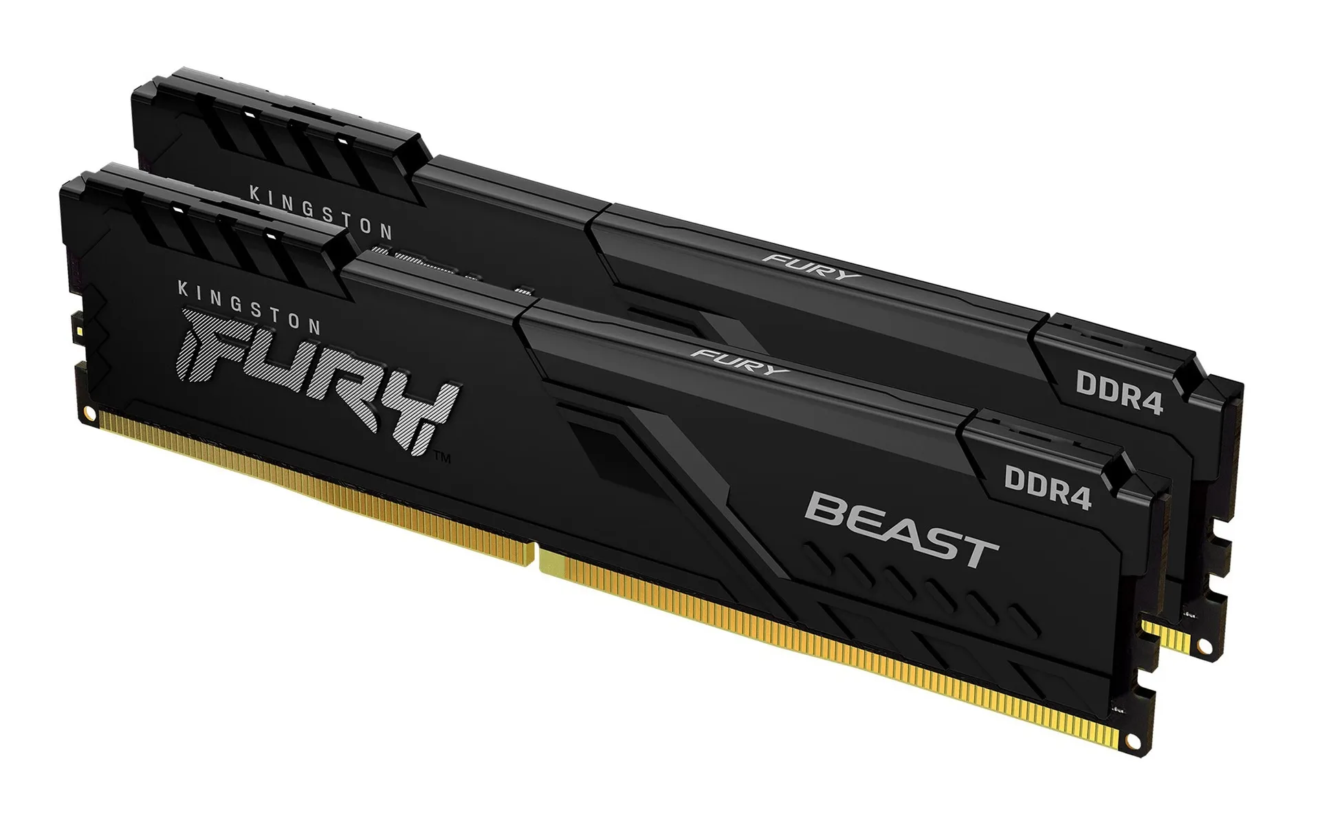 Kingston Technology FURY Beast 16GB 3600MT/s DDR4 CL17 DIMM (2er-Kit) Black Kingston Technology FURY Beast 16GB 3600MT/s DDR4 CL17 DIMM (2er-Kit) Black
