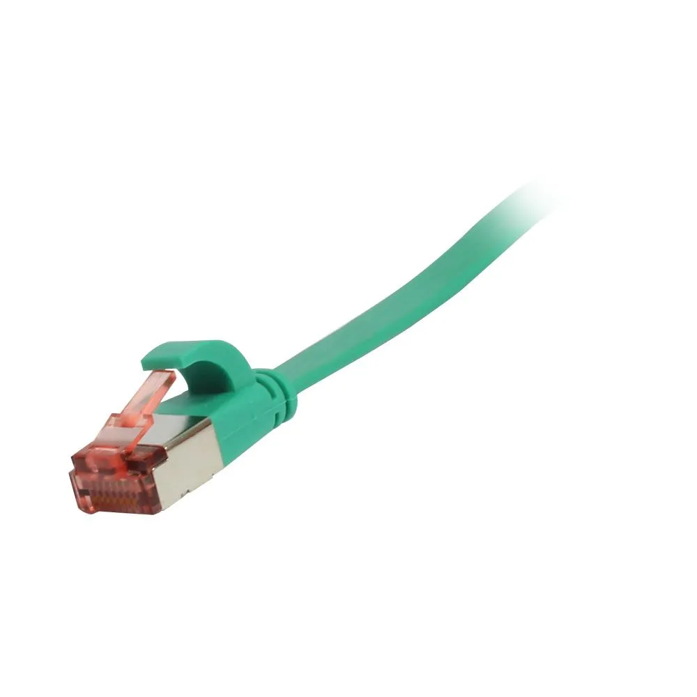 Patchkabel RJ45, CAT6 250Mhz, 0.25m grün, FTP(U/FTP), TPE(Superflex), Flach, Synergy 21, Patchkabel RJ45, CAT6 250Mhz, 0.25m grün, FTP(U/FTP), TPE(Superflex), Flach, Synergy 21,