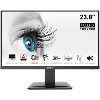 MSI Pro MP243X Computerbildschirm 60,5 cm (23.8″) 1920 x 1080 Pixel Full HD Schwarz MSI Pro MP243X Computerbildschirm 60,5 cm (23.8″) 1920 x 1080 Pixel Full HD Schwarz