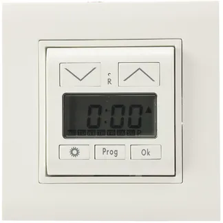 Jalousie- / Rolladen-Zeitschaltuhr für Unterputz-Montage Jalousie- / Rolladen-Zeitschaltuhr für Unterputz-Montage