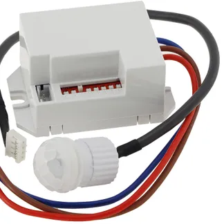 Einbau-Bewegungsmelder „CT-PIR Mini“ 230V, 800W, Ø 15mm, LED geeignet, weiß Einbau-Bewegungsmelder „CT-PIR Mini“ 230V, 800W, Ø 15mm, LED geeignet, weiß