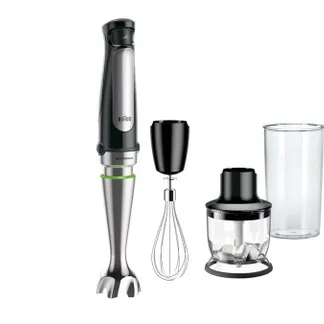 Braun MQ 7025X 0,6 l Pürierstab 1000 W Schwarz, Edelstahl Braun MQ 7025X 0,6 l Pürierstab 1000 W Schwarz, Edelstahl