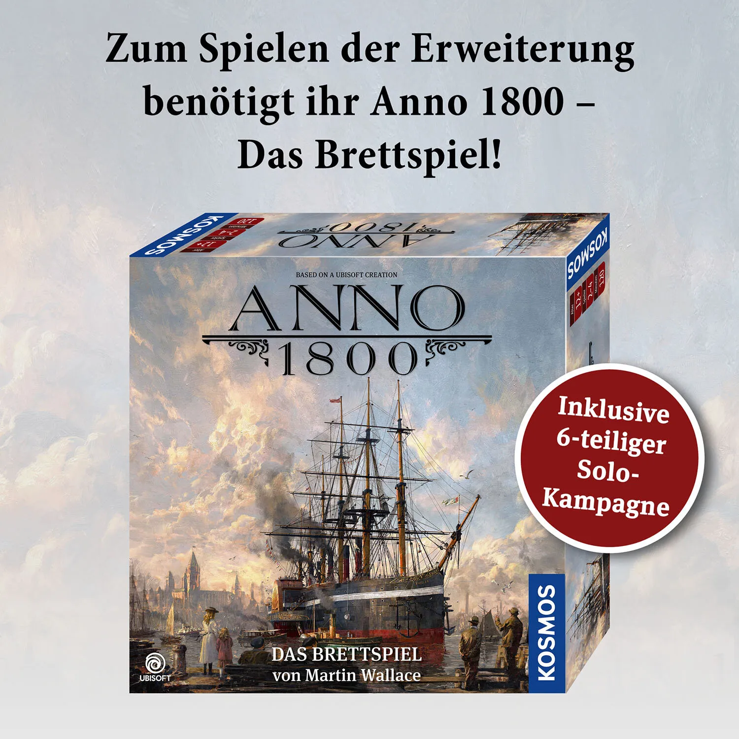 Kosmos Anno 1800 120 min Brettspiel Strategie – Bild 3