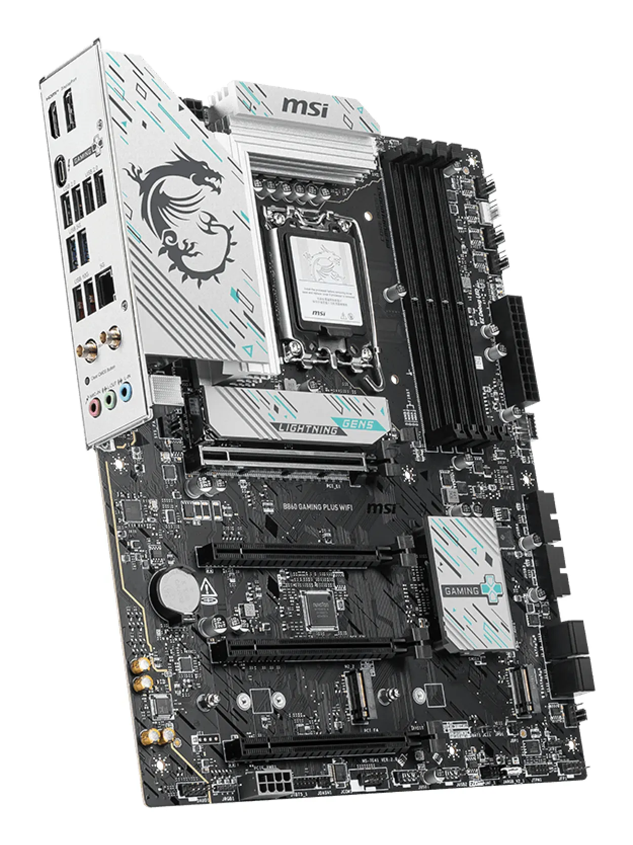 MSI B860 GAMING PLUS WIFI Motherboard Intel B860 LGA 1851 (Socket V1) ATX – Bild 4