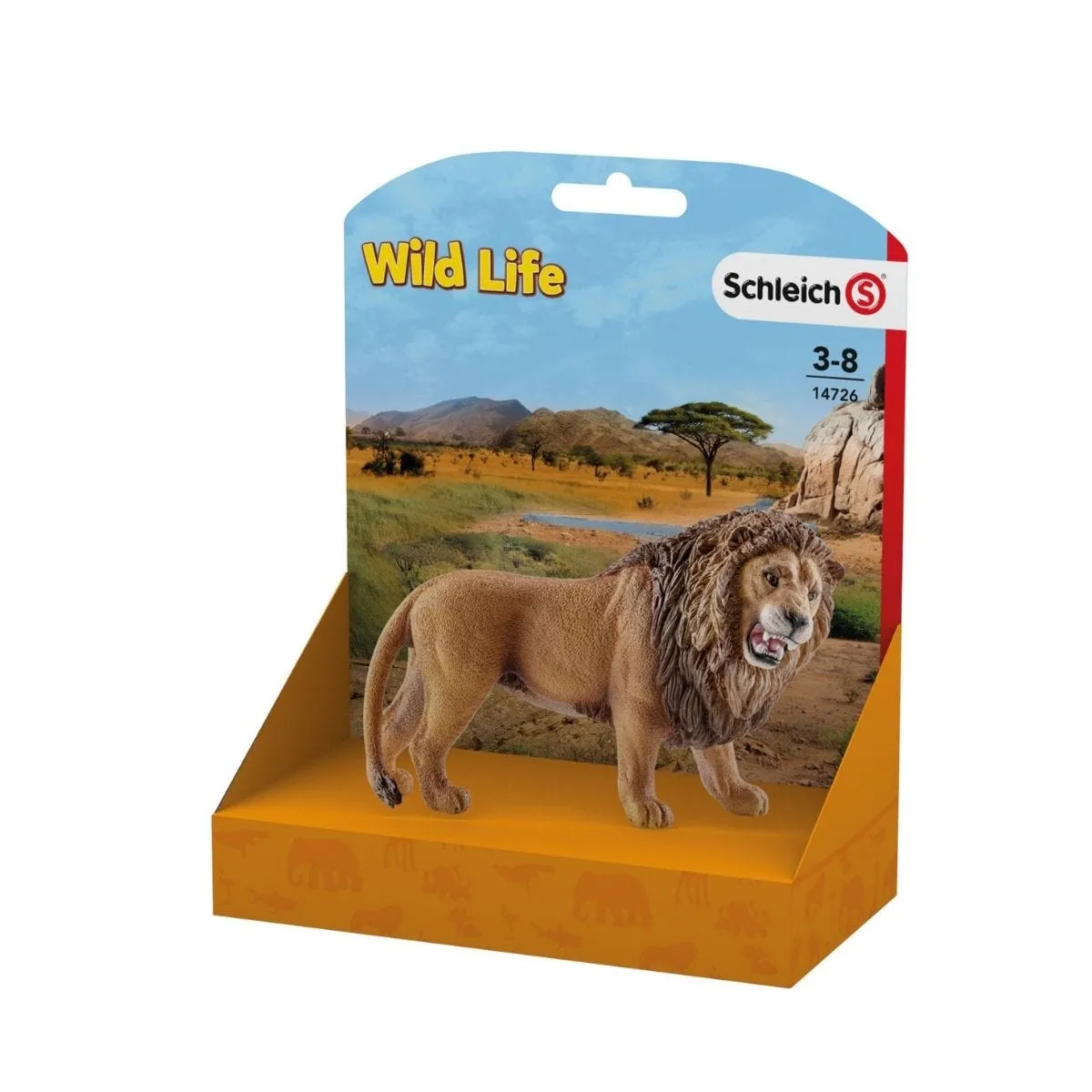 schleich WILD LIFE Löwe, Brüllend – Bild 3