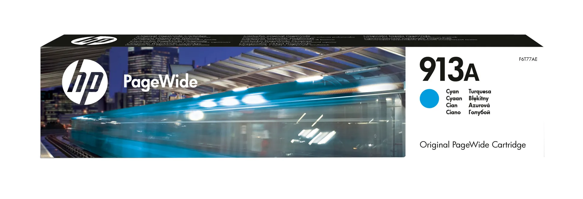 HP 913A Cyan Original PageWide Tintenpatrone HP 913A Cyan Original PageWide Tintenpatrone