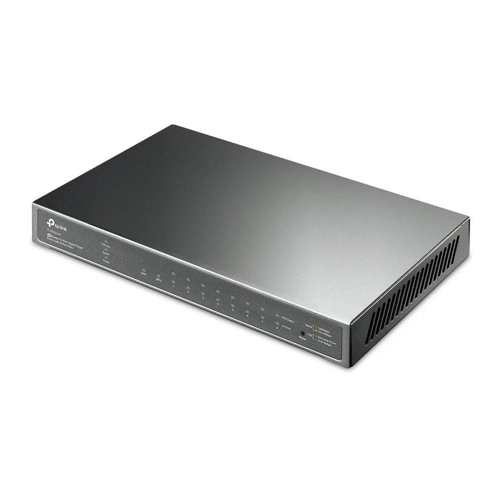 TP-Link Switch full managed Layer2 8 Port • 8x 1 GbE • Lüfterlos, Omada • SG2008 – Bild 2