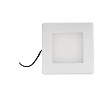 Synergy 21 Downlight Square / 3000K Weiß / 12V / 76 x 76 x 10mm Möbelleuchte mit AMP Stecker Synergy 21 Downlight Square / 3000K Weiß / 12V / 76 x 76 x 10mm Möbelleuchte mit AMP Stecker