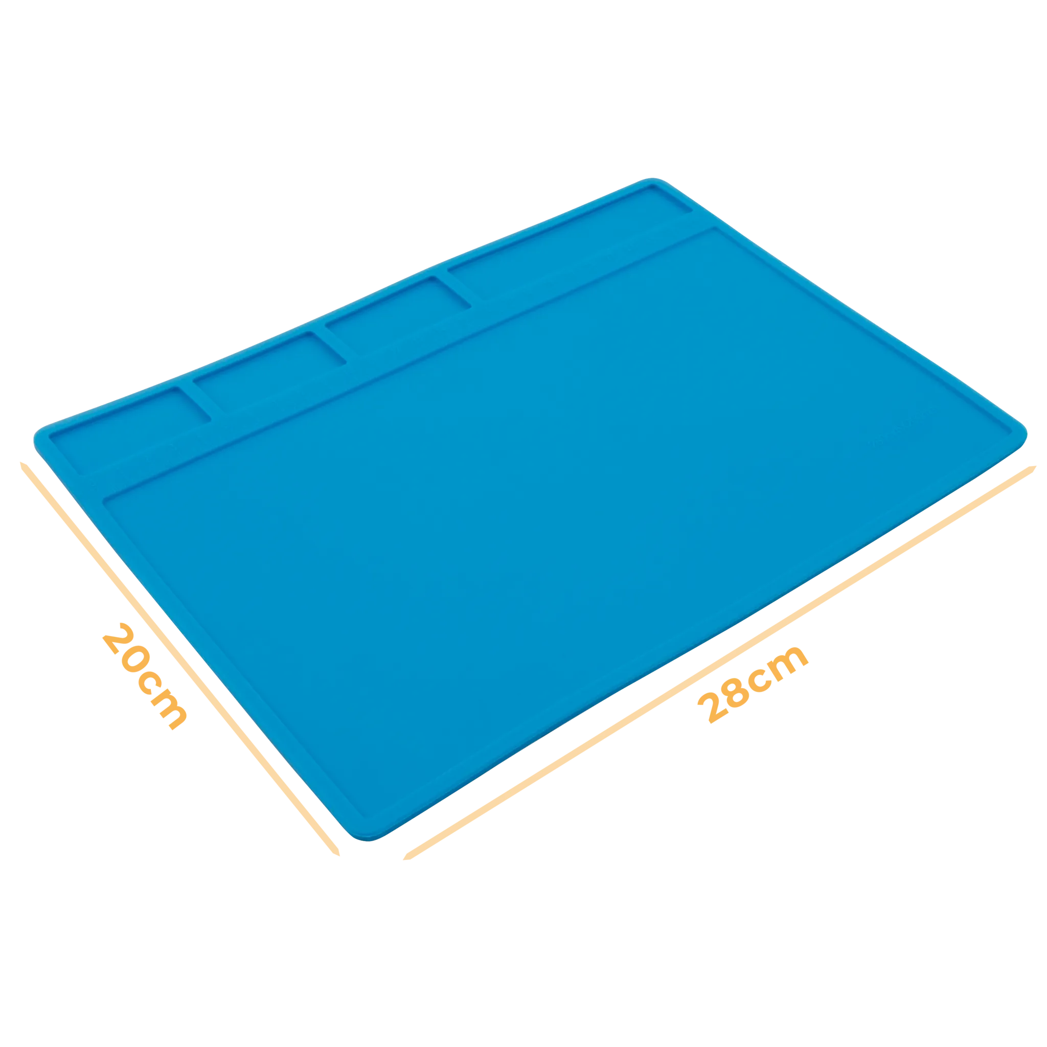 Silikon-Lötmatte McPower ''LM-11'' 28x20cm, Hitzebeständig, Antistatisch – Bild 4
