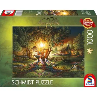 Terry Redlin: Prächtiges Frühlingsleuchten, Puzzle Terry Redlin: Prächtiges Frühlingsleuchten, Puzzle