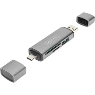 Dual Card Reader USB-C / USB 3.0, OTG, Kartenleser Dual Card Reader USB-C / USB 3.0, OTG, Kartenleser