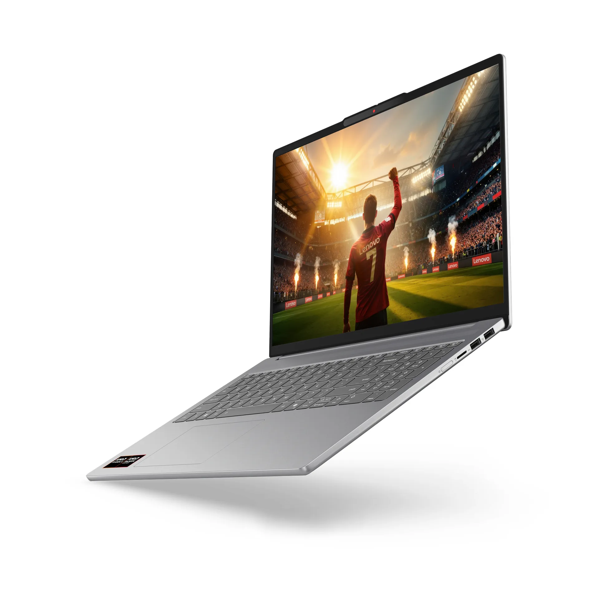Lenovo IdeaPad Slim 5 16AGP11 Copilot+ PC AMD Ryzen AI 5 430 Laptop 40,6 cm (16") WUXGA 16 GB DDR5-SDRAM 1 TB SSD Wi-Fi 7 (802.11be) Windows 11 Home Deutsch Grau – Bild 3
