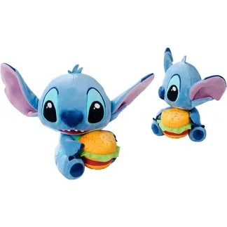Disney Stitch mit Burger, Kuscheltier Disney Stitch mit Burger, Kuscheltier