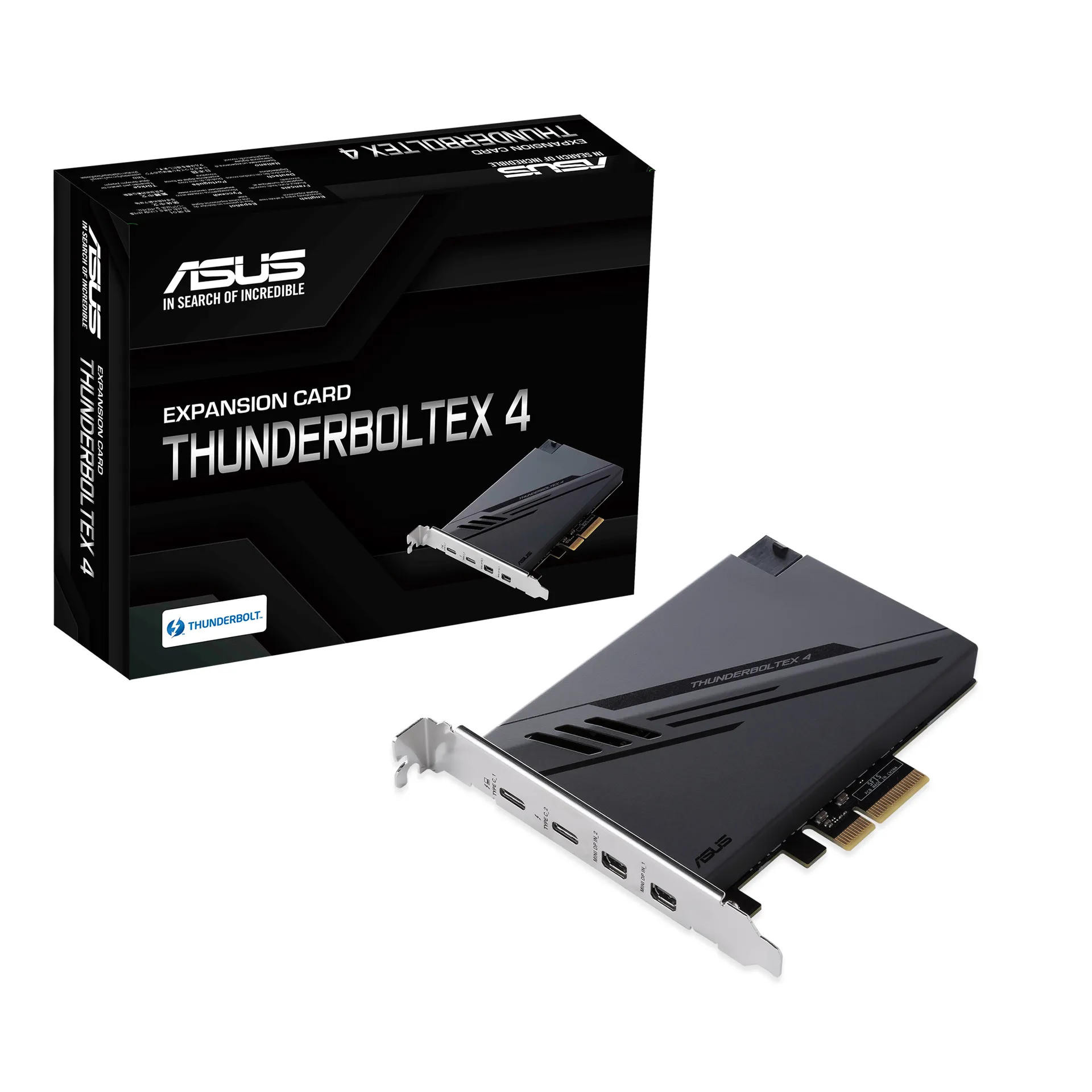 ASUS ThunderboltEX 4 Schnittstellenkarte/Adapter Eingebaut Mini DisplayPort, PCIe, Thunderbolt, USB 2.0, USB 3.2 Gen 2 (3.1 Gen 2) – Bild 6
