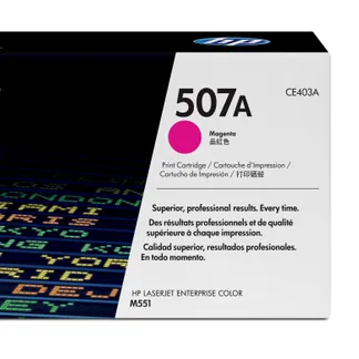 HP 507A Magenta Original LaserJet Tonerkartusche HP 507A Magenta Original LaserJet Tonerkartusche