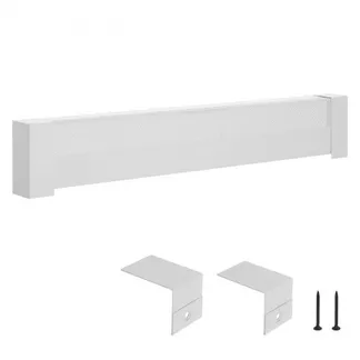 VEVOR Heizungsabdeckungen, Basic-Serie, 1221 x 80 x 193 mm, Standard-Frontabdeckung für Heizkörper elektrische Heizgeräte, Ersatzabdeckung aus robustem Stahl, für Schlafzimmer, weiß VEVOR Heizungsabdeckungen, Basic-Serie, 1221 x 80 x 193 mm, Standard-Frontabdeckung für Heizkörper elektrische Heizgeräte, Ersatzabdeckung aus robustem Stahl, für Schlafzimmer, weiß