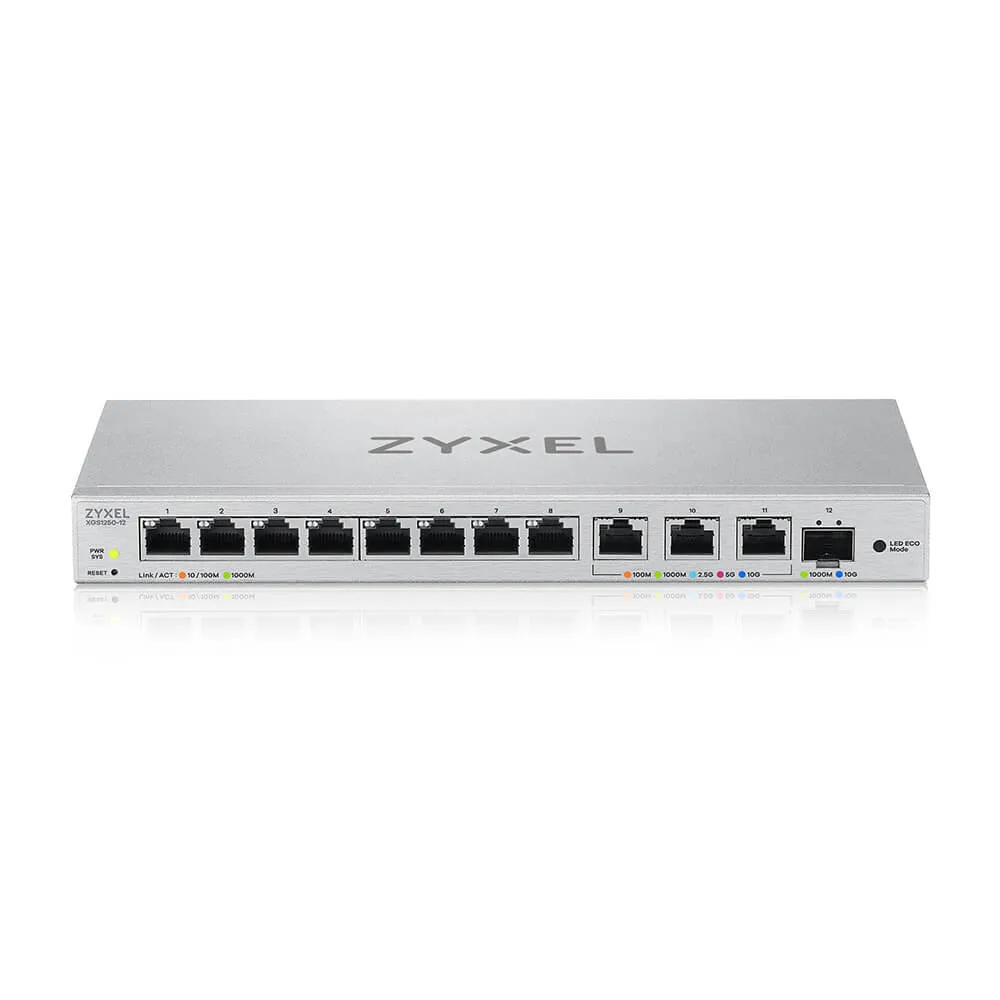 Zyxel XGS1250-12 Managed L2 10G Ethernet (100/1000/10000) Grau – Bild 4