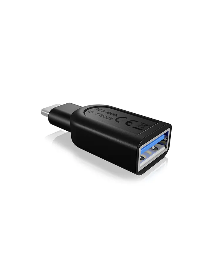 ICY BOX IB-CB003, Adapterdongle USB 3.2 Gen 1 Type-C Stecker zu USB 3.2 Gen 1 Type-A Buchse – Bild 6