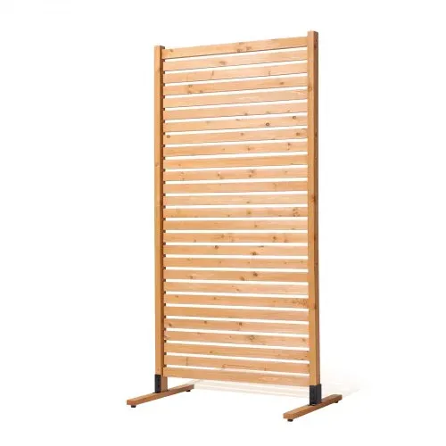 VEVOR Sichtschutz aus Holz, 91x6,3x187 cm, Raumteiler für den Außenbereich, freistehender Raumtrenner, dekorativer Trennwand für die Terrasse, Außentrennwand für Balkon, Terrasse, Rasen, Garten – Bild 10