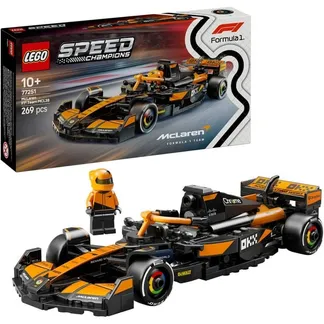 77251 Speed Champions McLaren F1 Team MCL38 Rennauto, Konstruktionsspielzeug 77251 Speed Champions McLaren F1 Team MCL38 Rennauto, Konstruktionsspielzeug
