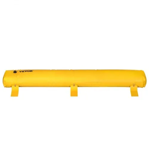 VEVOR Flutbeutel, Wiederverwendbare PVC-Wasserableitungsrohre, leicht, mit ausgezeichneter wasserdichter Wirkung, verwendet für Türen, Garagen, Gelb – Bild 8