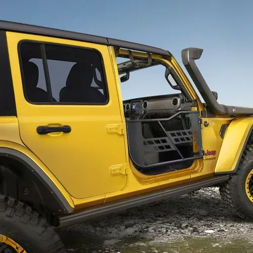 VEVOR Jeep Rohrtüren (2-türig) im Jagdstil mit robusten Scharnieren und OE-Verriegelung, Jeep-Türen mit Gummipolstern und gehärtetem Stahlrohr, passend für Jeep Wrangler JK 2007–2018 – Bild 7