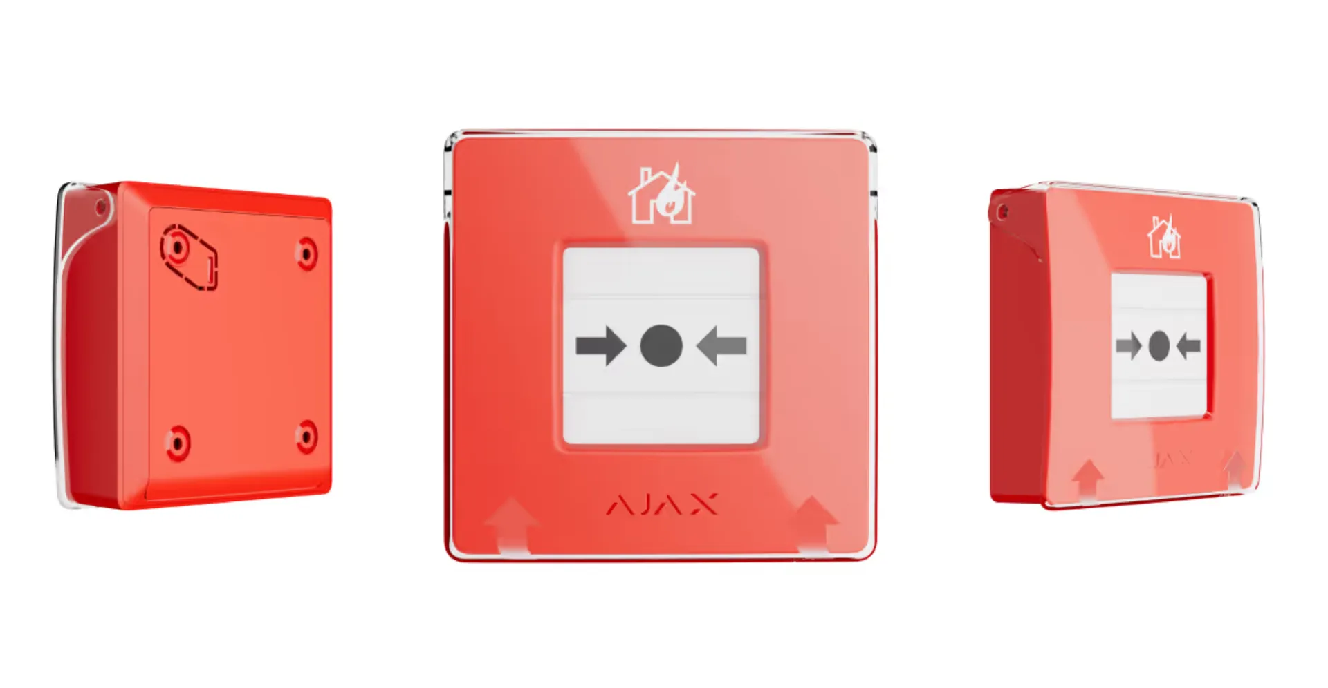 AJAX EN54 Fire & Safety • Manual Call Point • Red AJAX EN54 Fire & Safety • Manual Call Point • Red