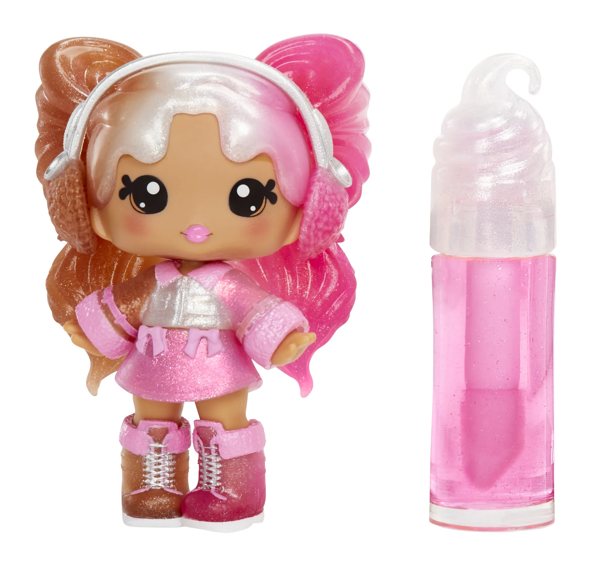 MGA Entertainment Yummiland Lip Gloss Doll Series 2- Mystery Chase 2 (Neopolitan/Avery Ice Cream) MGA Entertainment Yummiland Lip Gloss Doll Series 2- Mystery Chase 2 (Neopolitan/Avery Ice Cream)