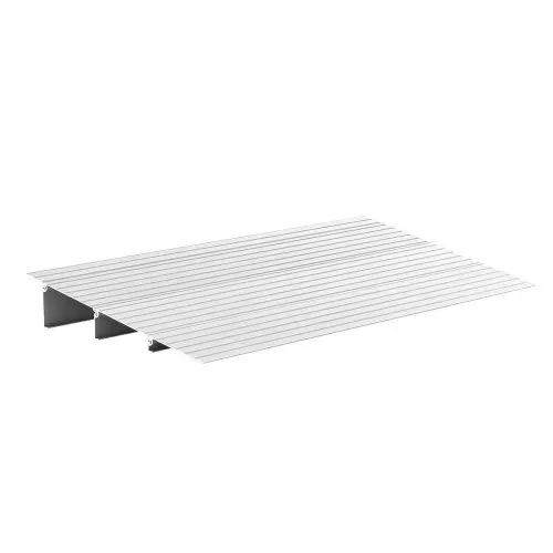 VEVOR Türschwellenrampe, 423x864x87 mm, Rollstuhlrampe aus Aluminiumlegierung mit einer Tragkraft von 360 kg, Bordsteinrampen für Heimtreppen für Rollstühle Roller Gehhilfen Fahrräder Dreiräder – Bild 10