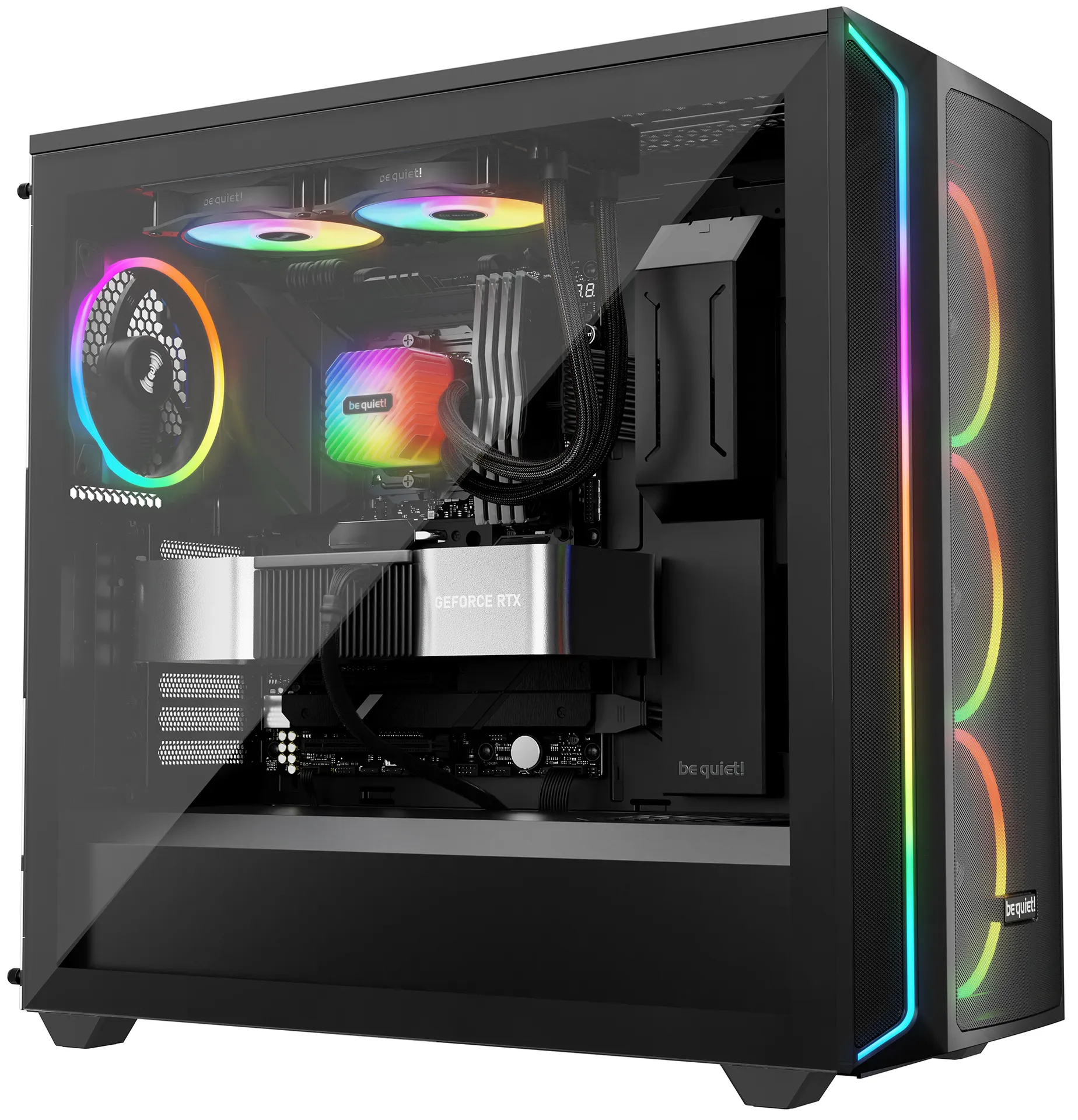be quiet! LIGHT LOOP 240mm Black Prozessor All-in-One-Flüssigkeitskühler 12 cm Schwarz 1 Stück(e) – Bild 5