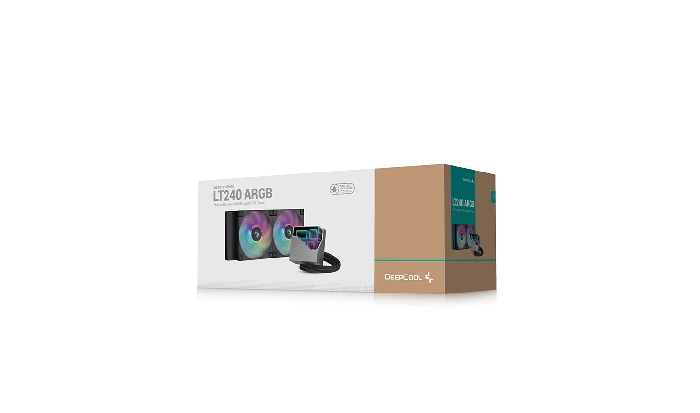 DeepCool LT240 Prozessor All-in-One-Flüssigkeitskühler 12 cm Schwarz 1 Stück(e) – Bild 6