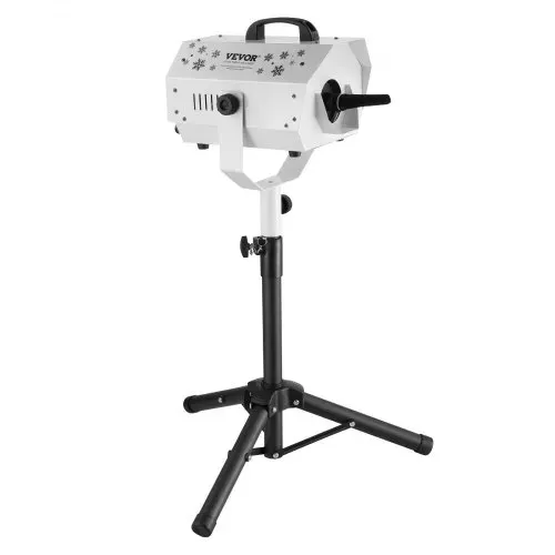 VEVOR Schneemaschine, 1200 W, Schnee Maschine mit höhenverstellbarem Ständer, Schneeflockenmaschine mit kabelloser Fernbedienung, Kunstschneeerzeuger für Weihnachtsfeiern, Hochzeitsbühneneffekte – Bild 9