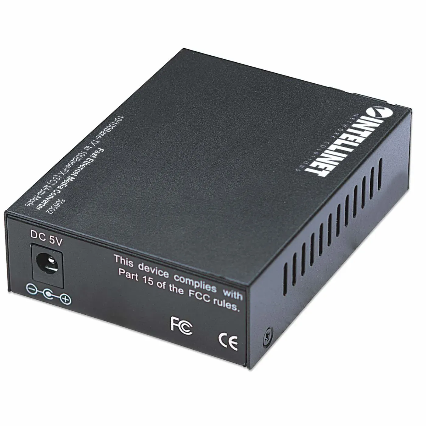 Intellinet Fast Ethernet Medienkonverter, 10/100Base TX auf 100Base-FX (SC) Multimode, 2 km – Bild 4