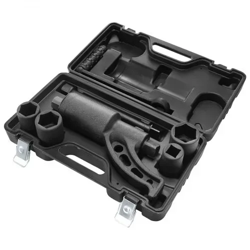 VEVOR Drehmomentvervielfältiger 4800 Nm, Drehmoment Verstärker 1:58, Drehmomentverstärker 25,4 x 25,4 mm, Drehmomentverstärker Radschlüssel Set 21# quadratisch, 33 mm, 38 mm und 41 mm Kraftschrauber – Bild 8