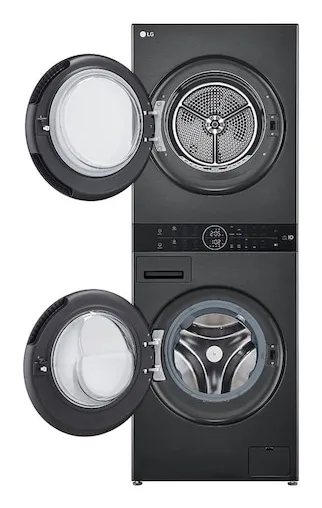 LG WT1210BBF Wäschetrockner Freistehend Frontlader 12 kg Schwarz – Bild 2