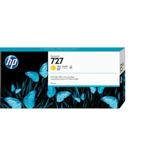 HP 727 Gelb DesignJet Tintenpatrone, 300 ml HP 727 Gelb DesignJet Tintenpatrone, 300 ml