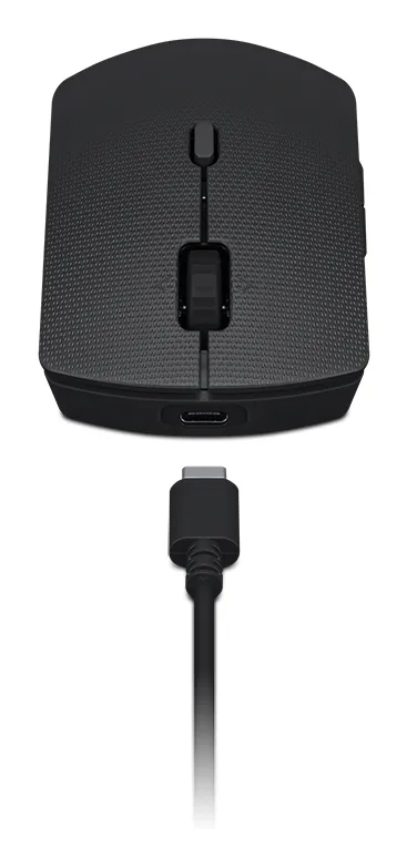 Lenovo 4X31R64328 Tastatur Maus enthalten Büro RF Wireless + Bluetooth Deutsch Schwarz – Bild 5