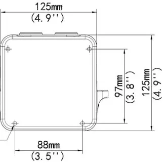 ALLNET IP Kamera zbh. Wallmount with Junctionbox/Wandmontag for ALL-CAM2495-LVEFN ALLNET IP Kamera zbh. Wallmount with Junctionbox/Wandmontag for ALL-CAM2495-LVEFN