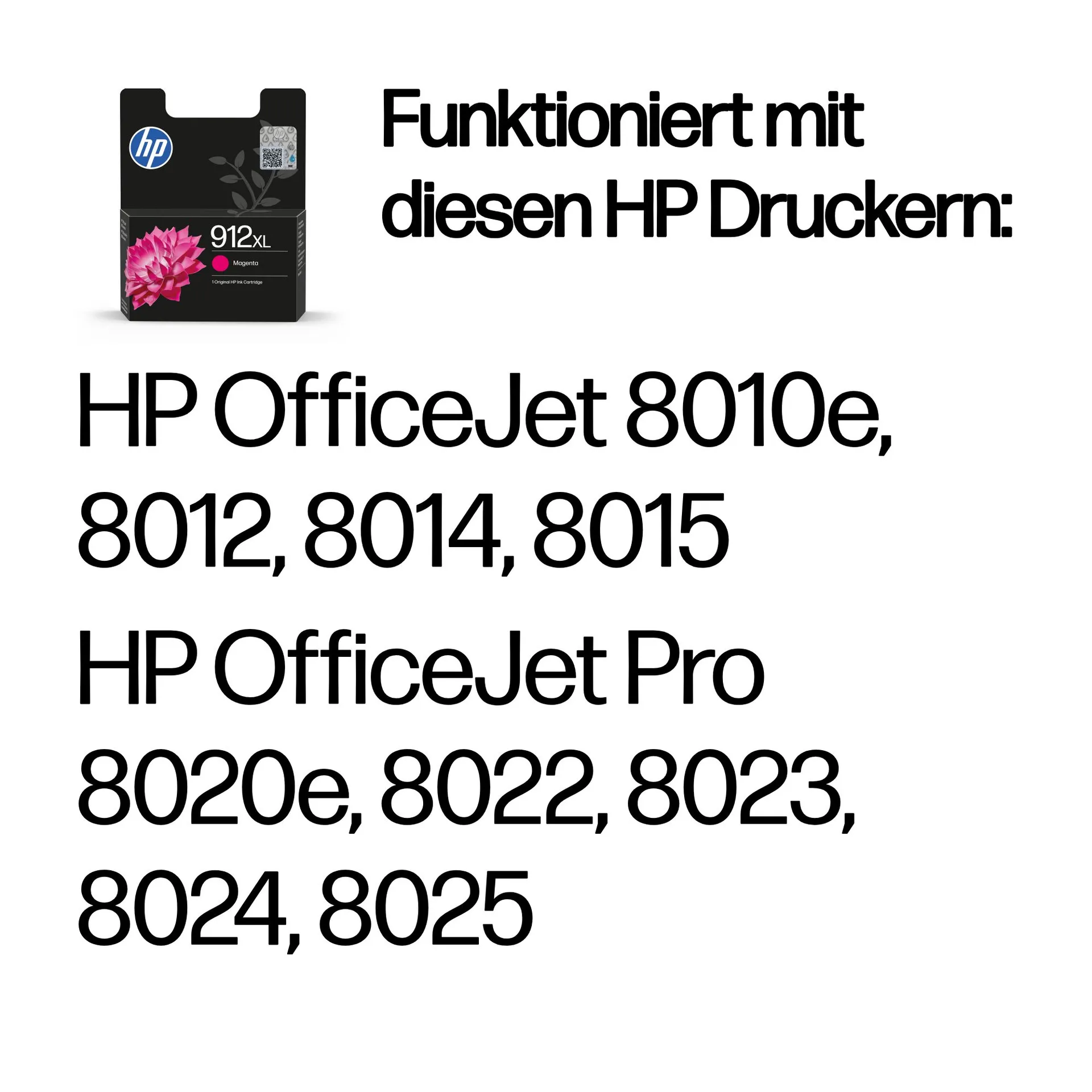 HP 912XL Magenta Original Druckerpatrone mit hoher Reichweite – Bild 2